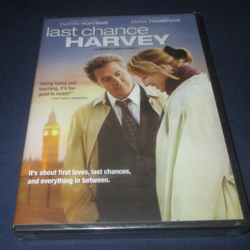 Last Chance Harvey (DVD, 2009) (unopened) Dustin Hoffman, Emma Thompson